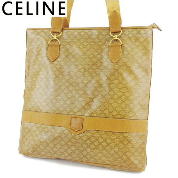Celine brown Bag leather Shoulder beige macadam - Picture 1 of 6